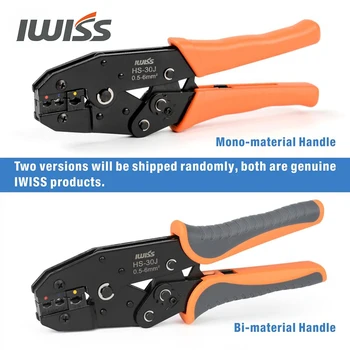 IWISS HS-30J crimping alat komplet za striptizete kabelski rezač za неизолированного i izoliranih kabela krajnje čahure priključak uvijati skup alata