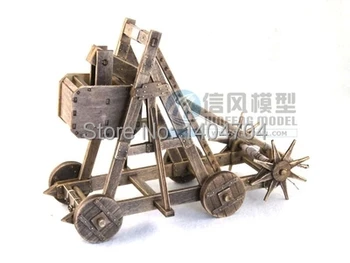 NIDALE Model classic wooden model kit drevna carstva katapult drveni model 3D puzzle sklapanje igračaka