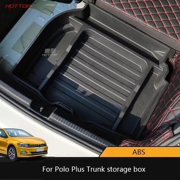 Za Volkswagen VW Polo Plus 2019 prtljažniku kutija za pohranu kutija za pohranu rezervnih guma pretinac pretinac završni alat