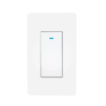 Lonsonho Tuya Wifi Smart Switch US 1 2 3 Gang bežični daljinski upravljač gumb prekidač svjetla kompatibilan Alexa Google Home