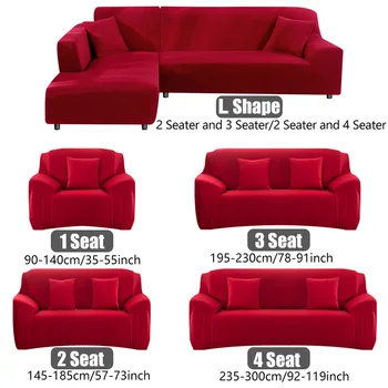 Kauč tiskani sjedalo za sekcijska sofe presvlake za fotelje za vaš dnevni boravak elastični protežu torbica kutni presvlake 1/2/3/4 prostor