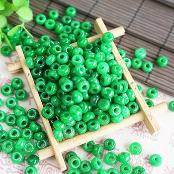 10шт prirodni zeleni žad navoj 8-5mm perle DIY narukvica narukvica Šarm nakit pribor Amulet darove žene muškarci