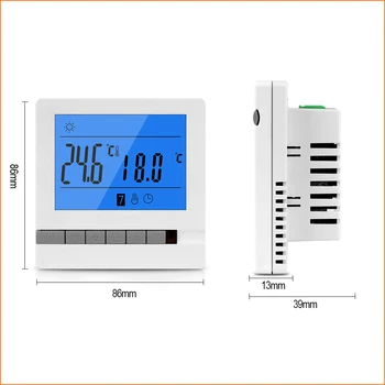 RЅ Home Thermoregulator 220V 16A Programmable Floor Heating Room Wall univerzalni digitalni termostat regulator temperature