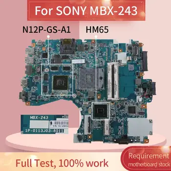 V081_MP-MB MBX-243 matična ploča laptop SONY Vaio VPCF23J VPCF23 GT540M 1GB matična ploča laptopa 1P-0113J03-8011 N12P-GS-A1 HM65