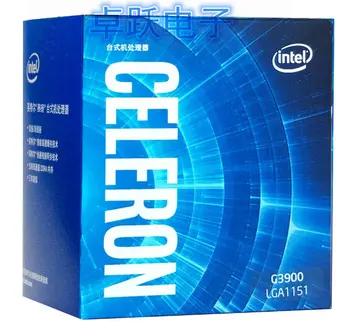 Intel Celeron Processor G3900 kutija procesor LGA1151 14 nanometara dual-core ispravno radi stolni procesor