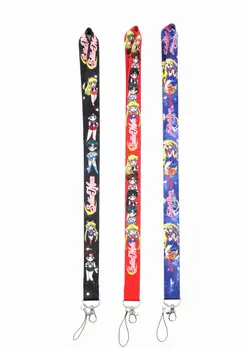 20 kom Sailor Moon lanyard id držač ikone privjesak trake za mobilni telefon Veliko Besplatna dostava