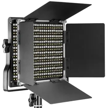 Neewer 3 Packs 660 LED Video Light with LCD Screen Photography Lighting Kit with Stand: Dimmable 3200-5600K CRI96+ LED Panel