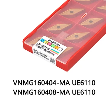 Твердосплавная umetanje VNMG160404 MA VNMG160408 UE6110 CNC machine tool 10 kom. umetak za obradu čelika okretanje oštrica rezača