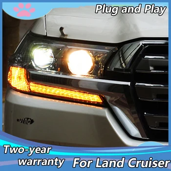 Stil vozila Toyota 2016-2018 Land Cruiser sve led svjetla LED DRL Land Cruiser Lamp Head LED beam svjetla