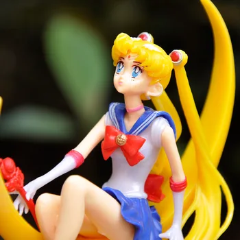 Anime Sailor Moon figurica igračka PVC figurica Krila torta dekoracija zbirka model igračka lutka Brithday pokloni