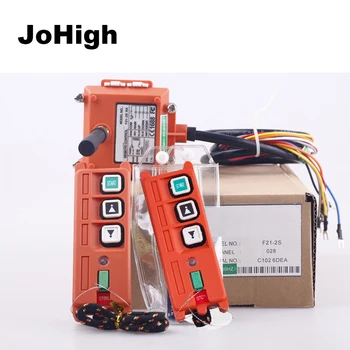 JoHigh 220V 380V 36V 24V dizalica daljinski upravljač, prijemnik predajnik F21-2S 2 odašiljača