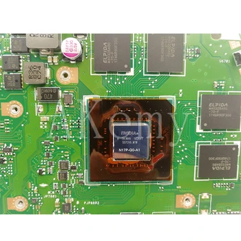 X570ZD matična ploča za Asus TUF YX570Z YX570ZD X570Z X570ZD matična ploča laptopa matična ploča R5-2500 CPU GPU GTX1050