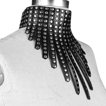B. CYQZ modni seksi punk gothic Kožna i metalna ogrlica ogrlica Vintage Šarm cijele ovratnik ogrlice žene poklon