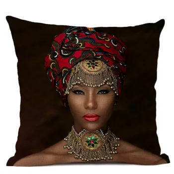 2020 afričke žene rublje jastučnica jastučnica kauč na kućno vozilo dekorativni salon 45x45cm dropshipping