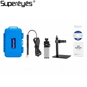 Supereyes B007 USB Digital Microscope Real 300X Portable Camera Industry Microscope Magnifier LED Hardware Tool Gap Testing