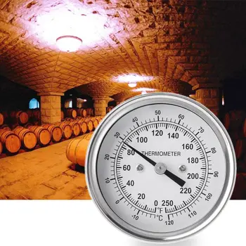 Home pivara termometar od nehrđajućeg čelika Stupnjeva Celzijusa destilacija vode senzor temperature биметалл 1/2