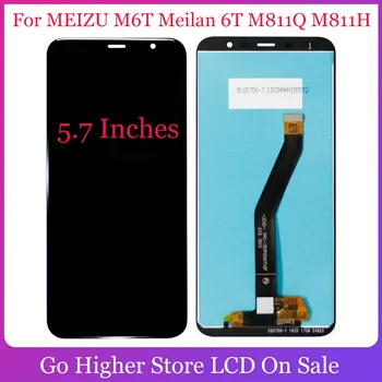 5,7 inča za MEIZU M6T Meilan 6T M811Q M811h Meilan M6T LCD zaslon osjetljiv na dodir digitalizator Skupštine s alatima