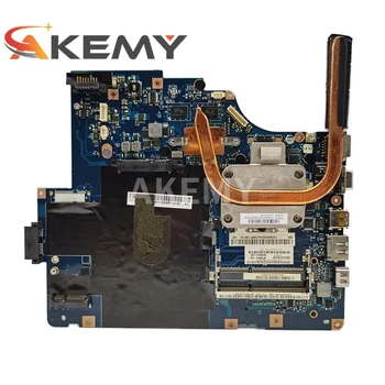 Besplatno matična ploča i3 CPU+Heatsink za Lenovo G565 Z565 matična ploča laptopa Z560 G560 LA-5754P LA-5752P matična ploča test matična ploča