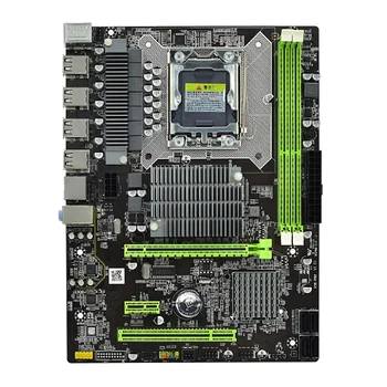 Matična ploča vašeg računala X58, 1366-Pin DDR3 RECC Memory Desktop Computer Game Set matična ploča, podržava skup X5650 I7CPU