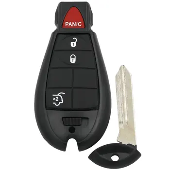 2/3/4/5/6/7 gumb daljinskog ključa Shell Case Smart Car Key kućište za Chrysler 300 Town & Country za Jeep Dodge Magnum Durango