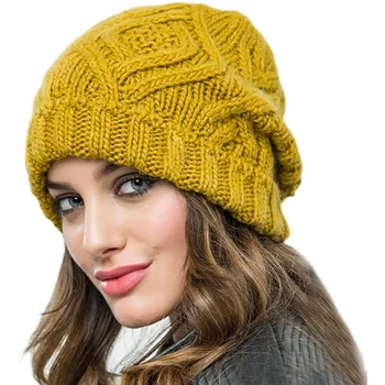 Moda pletene kape za žene Beaines zima prozračni moda hip-hop Gorras jednostavan šešir toplo čvrste svakodnevni Dama вязаная kapa