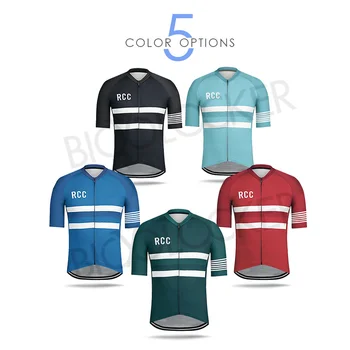 Rcc Cycling Jersey Set Man Odjeca Short Sleeve Summer Classic Road Bike Uniform Triatlon Breathable Ciclismo New