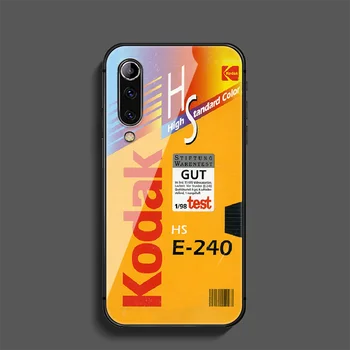 Skladište klasicni Kodak telefon kaljeno staklo torbica Torbica za Xiaomi Mi Note A2 A3 8 9 3 9 9T 10 Max Pro Lite Ultra Coque silikon