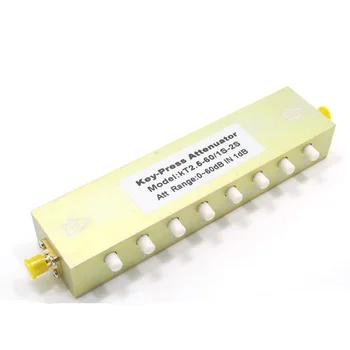 Sma/N tip RF koaksijalni gumb podesivi prigušivanje zvuka 0-90db/60 / 30 gumb podesiva / stepper atenuator