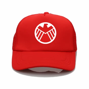 Moda šešir Marvel Agenti S. H. I. E. L. D. štit ispis kapu Muškarci Žene ljetna kapa nova omladinska šešir sunca