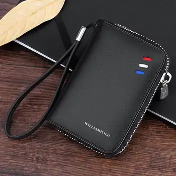 Muški nositelj kreditne kartice torbica za memorijske od prave kože maleSmall Zipper Coin Pocket Pouch 2018 New Design Man Poklon PL185127