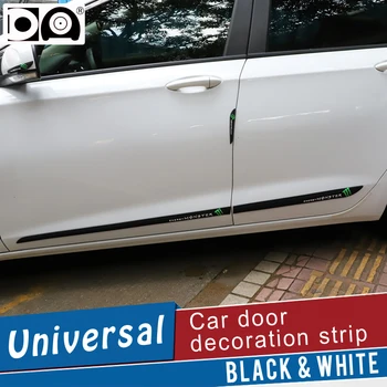 4 kom. vrata automobila produljiti anti-sudara širina ruba guard protector automobila dekor crna / bijela koristiti za vrata automobila stane sve modele automobila