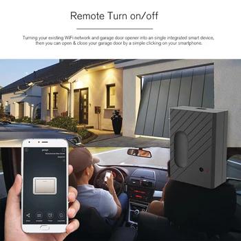 WiFi prekidač vrata kontroler za auto гаражная vrata otvarač program daljinski upravljač sinkronizacija glasovnog upravljanja Alexa Google Ewelink program