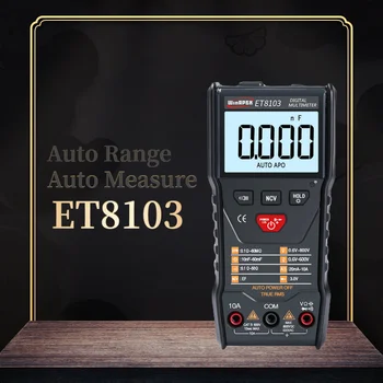 WinAPEX ET8103 digitalni multimetar Auto Range Auto Mjera AC/DC Napon Current Capacity Resistance Meter LCD zaslon