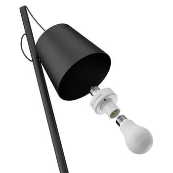 BlitzWolf E27 Lamp Holder Socket WIFI Smart Bulb Holder Voice Control Bulb Adapter Lamp Base rad s Alexa Google Assistant