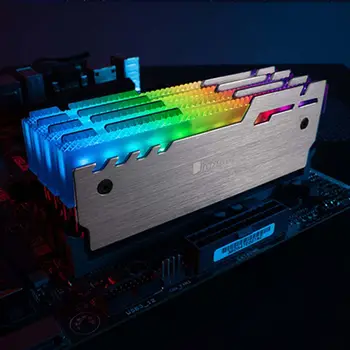 Hladnjak memorije NC-3 накаляя охлаждая prsluk promjene RGB šarenim svijetle automatski aluminijski Heatsink RAM radne površine hladnjaka