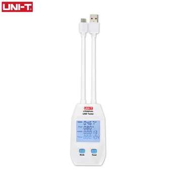 UNIT USB Tester digitalni voltmetar ampermetar Mjerač trenutni kapacitet Doktor za mobilni telefon Tablet Power UT658A UT658C UT658D