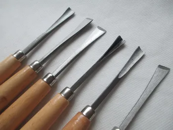 Fixmee 6pcs profesionalni drveni vosak, glina navoj ručni Stolar alat nož malo skup