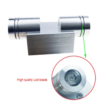 2 perle zidne svjetiljke svjetlost svjetiljke 2 W, 6 W led aluminijski lampe astigmatizam atmosfera svjetla za domove KTV bar svečani dekor VR
