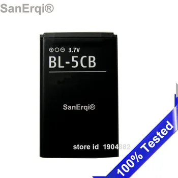 BL-5CB za nokia 1616 1800 uporabi s baterijom BL 5CB mobilni telefon visoke kvalitete SanErqi