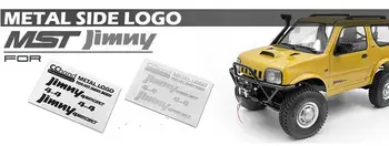 1/10 RC 4WD SUZUKI Jimny MST CMX CFX KIT High Off Road CAR Wading / Metal logo / dovodna rešetka / prozor grid / brisač / stalak za rezervnih kotača