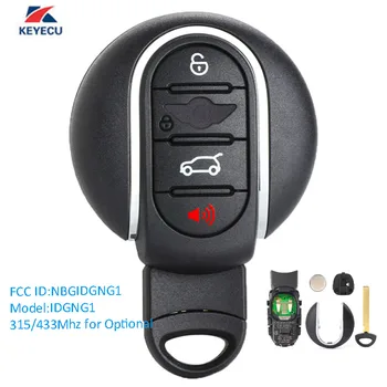 KEYECU zamjena OEM Smart Remote Key Fob 4 gumb 315/434 Mhz opcija za BMW Mini Copper-2018 Fcc # NBGIDGNG1