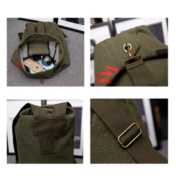Bucbon solidne platnu vanjski putni prtljag vojska torba kamp planinarenje ruksak žene muškarci vojni taktički ruksak Mochila HAC016