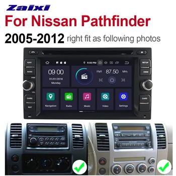 Android auto media player za Nissan Pathfinder 2005-2012 GPS Radio sustav DVD 2 Din Zaslon osjetljiv na dodir