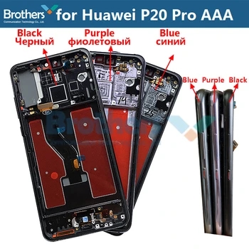 LCD zaslon za Huawei P20 Pro LCD zaslon za P20 Pro CLT-L09 CLT-L29 CLT-AL00 CLT-AL01 LCD zaslon u prikupljanju touch screen Digitizer Test