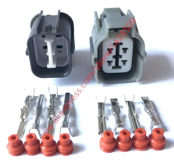 5 kompleta 4-pinski konektor za Sumitomo 6189-0132 6181-0073 ženski muški HW zatvoreni električni kabel priključak za Honda B-Series O2 Senzor Plug