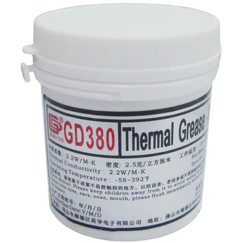 Visoka vodilica Gd380 toplinska vodljivost mast trošiti topline silikagel mast siva neto Težina 150 g može mali konzerviranje