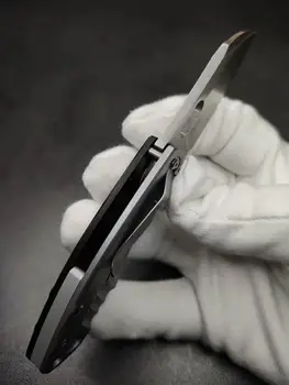 2020 NEW OEM Quality 5311 EDC Folding Knife Carbon hands handle with 8cr13mov Čelika Blade Pocket Camping Knife Tools