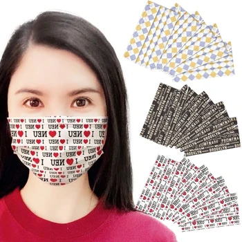 50шт/20шт anti-magla maska za usta odraslog identitet zaštitna maska za usta troslojne prozračna odraslog geometrijski Maska