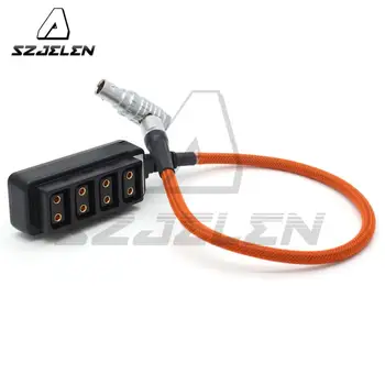 ARRI EXT 7pin power to 4-Port P-Tap Female Hub Adapter Splitter za ARRI/RED/SONY Camera Power Supply Distributor
