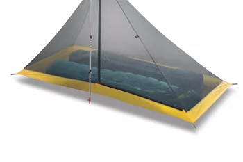 FLAME's CREED ultralight 1-2 osobe кремниевое pokriva unutarnji šator ljetni vanjski 3 sezone kampiranje Šator Bez šipke piramida veliki šator
